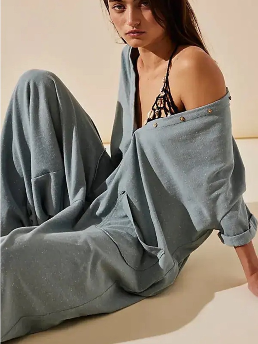 FP Beach my go to jumpsuit